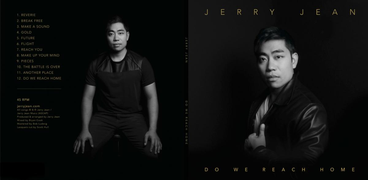 Vinyl cover, back and front Vinyl cover, back and front