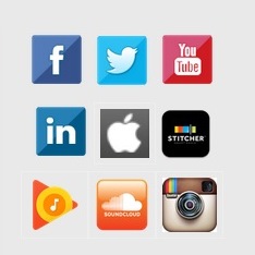 Social media icons
