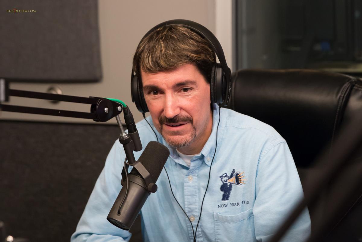 Bruce Wawrzyniak being interviewed on iHeart Radio Bruce Wawrzyniak being interviewed on iHeart Radio
