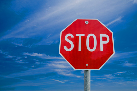 Stop sign